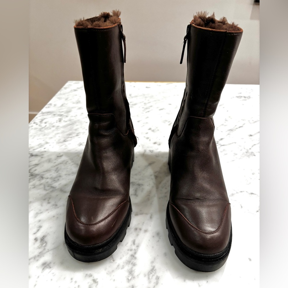 Suzanne Rae City Track Boots Brown size 39